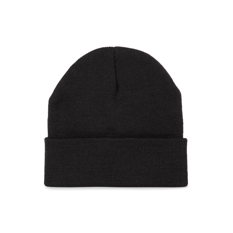 Gorro reciclado con doblez de punto