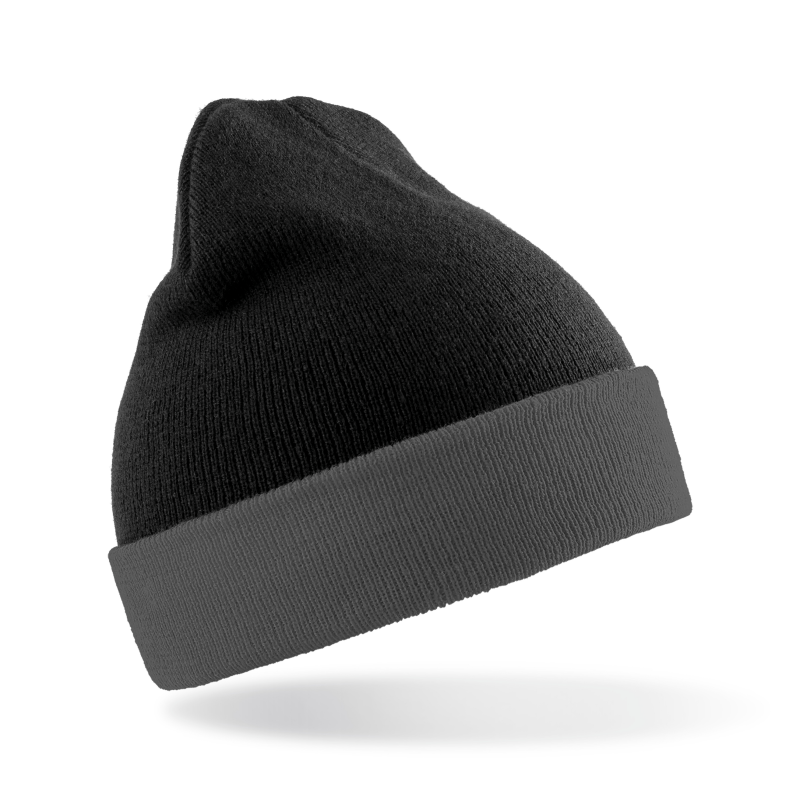 Classic beanie made of recycled material