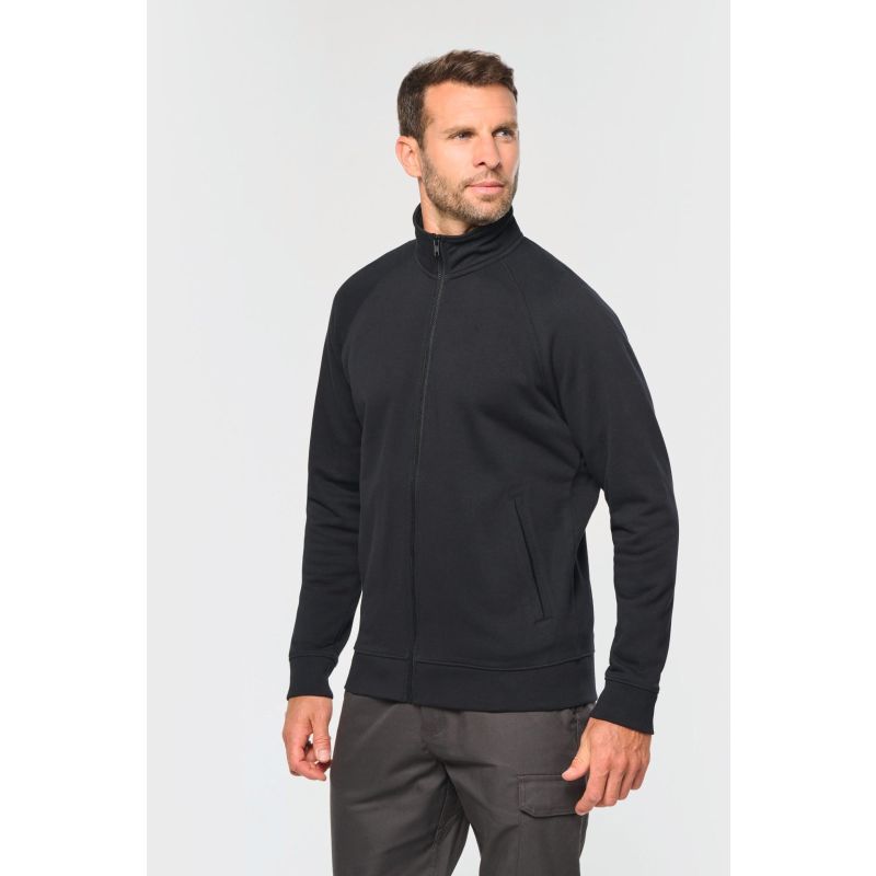 Sudadera de algodón con mangas raglán unisex