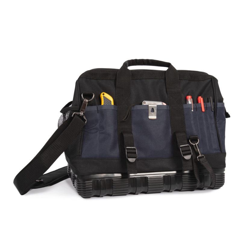Bolsa para herramientas con fondo de plástico