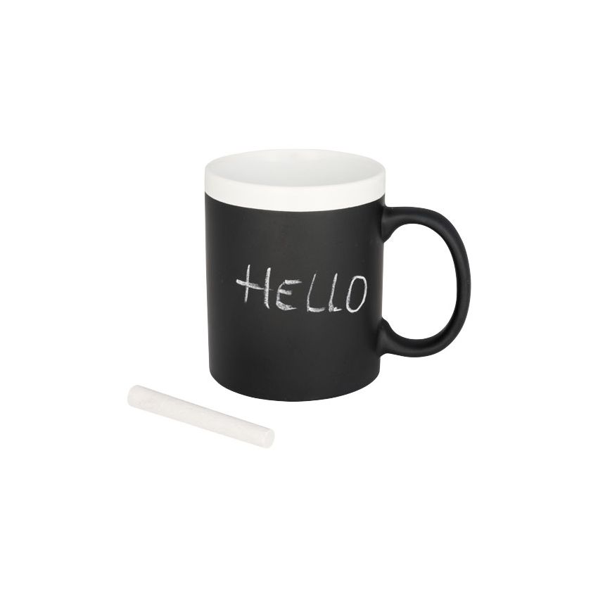 Chalk mug para escribir con tiza de 330 ml