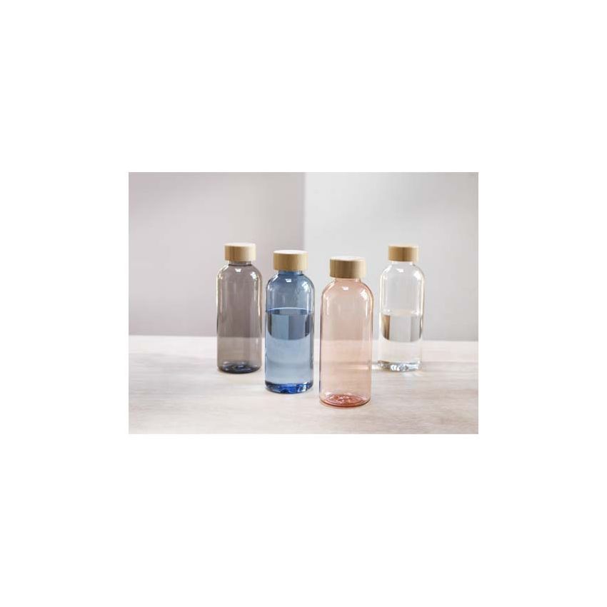 Botella deportiva de plástico reciclado de 650 ml 