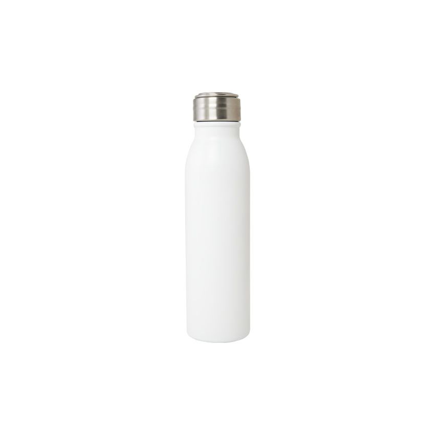 Botella de agua de acero inoxidable con asa metálica con certificación RCS de 720 ml 