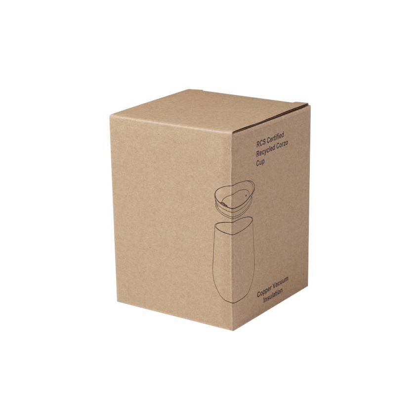 Vaso aislado al vacío de acero inoxidable reciclado con certificación RCS de 350 ml 