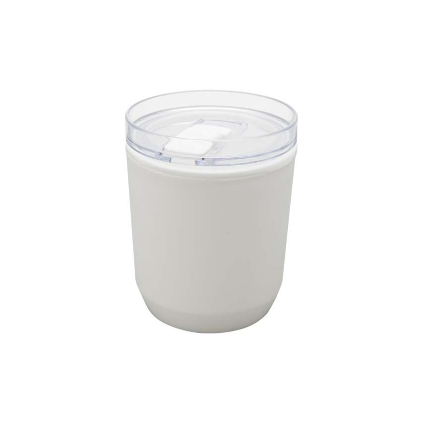 Vaso térmico de doble pared de plástico reciclado de 180 ml 