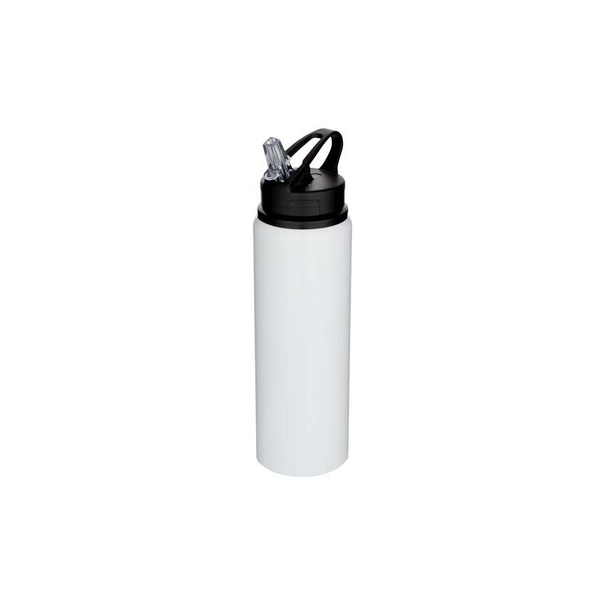 Botella de agua de acero inoxidable reciclado RCS de pared simple de 800 ml