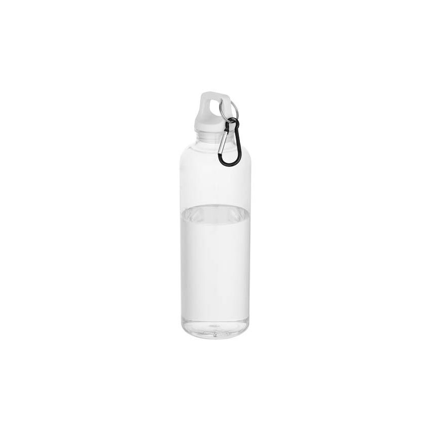 Garrafa de agua de plástico reciclado RCS de 750 ml con mosquetón 