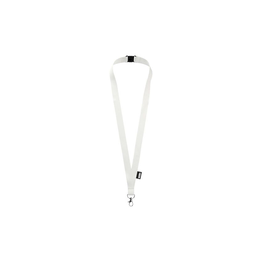 Lanyard en RPET con cierre de seguridad 