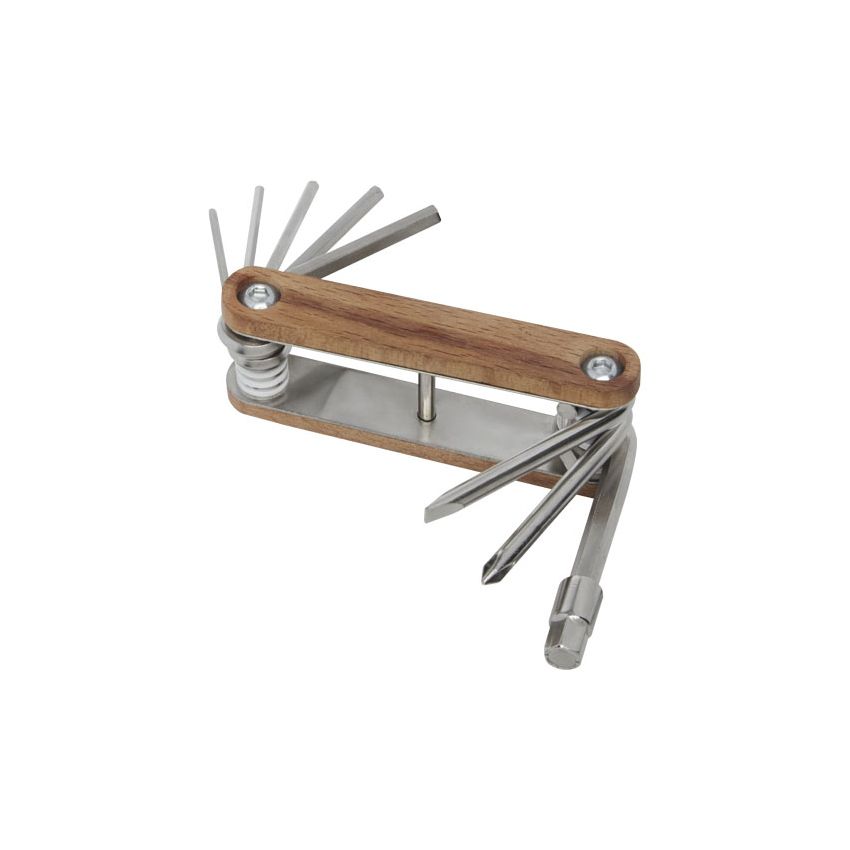 Multiherramienta de madera con 8 funciones para bicicleta 