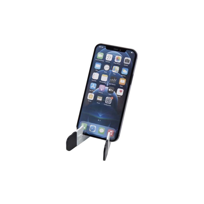 Soporte para móvil y tablet plegable de plástico reciclado 