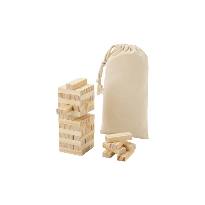 Juego de equilibrio de torre de madera 