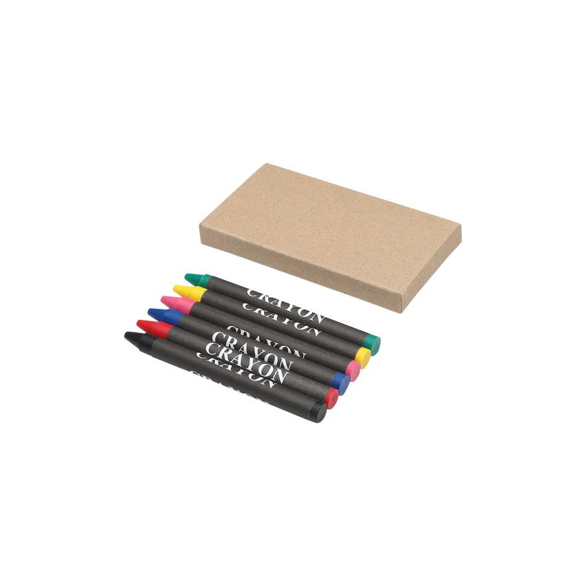 Conjunto de 6 ceras de colores 