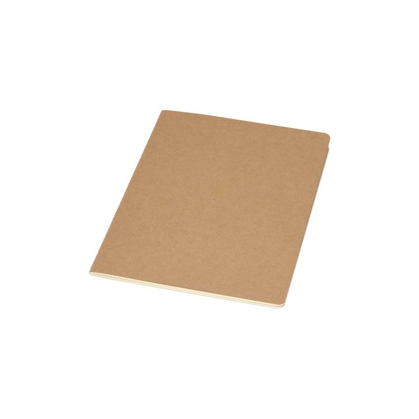 Bloc de notas cuaderno A5 kraft con páginas punteadas 