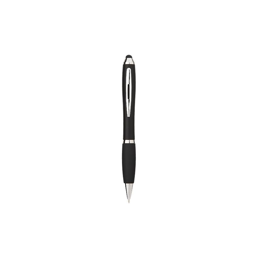 Bolígrafo stylus colorido con agarre negro
