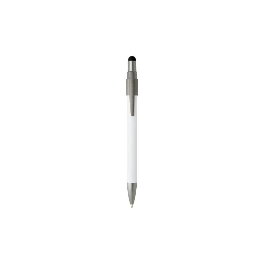 Esferográfica reciclada RCS con stylus y fidget spinner (tinta azul) 