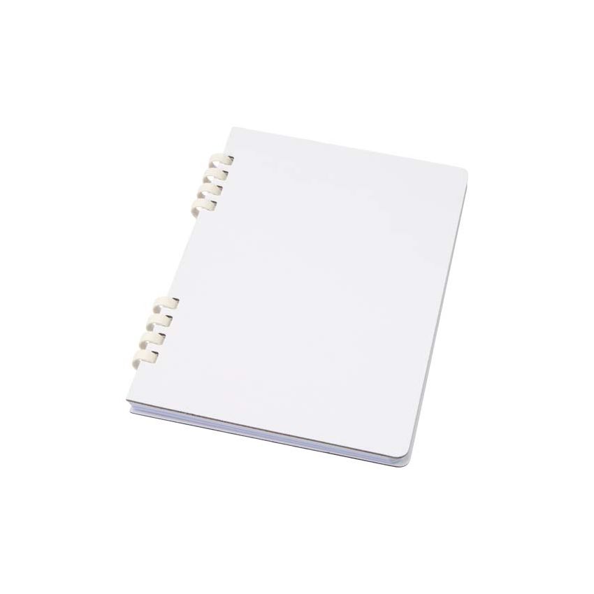 Bloc de notas A5 reciclado con espiral RCS de tapa dura 