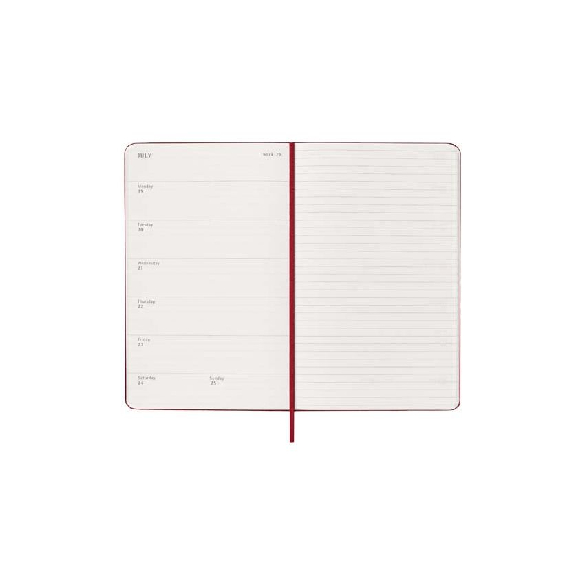Moleskine Weekly Hard Cover Diary L 12 Months