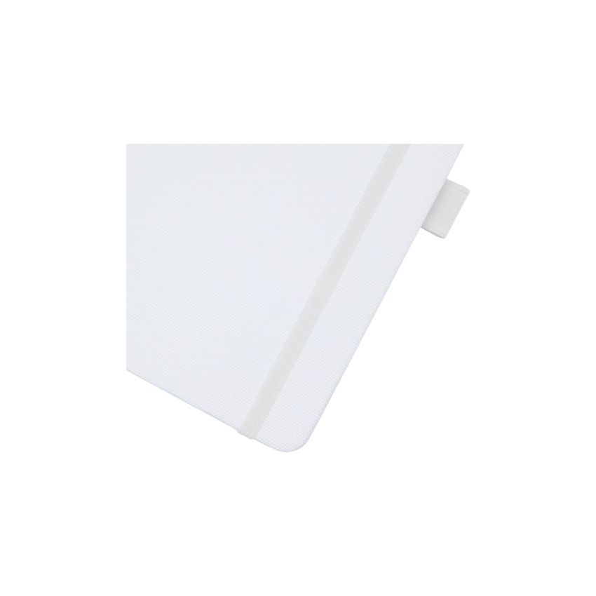 Cuaderno A5 de papel reciclado con tapa RPET 