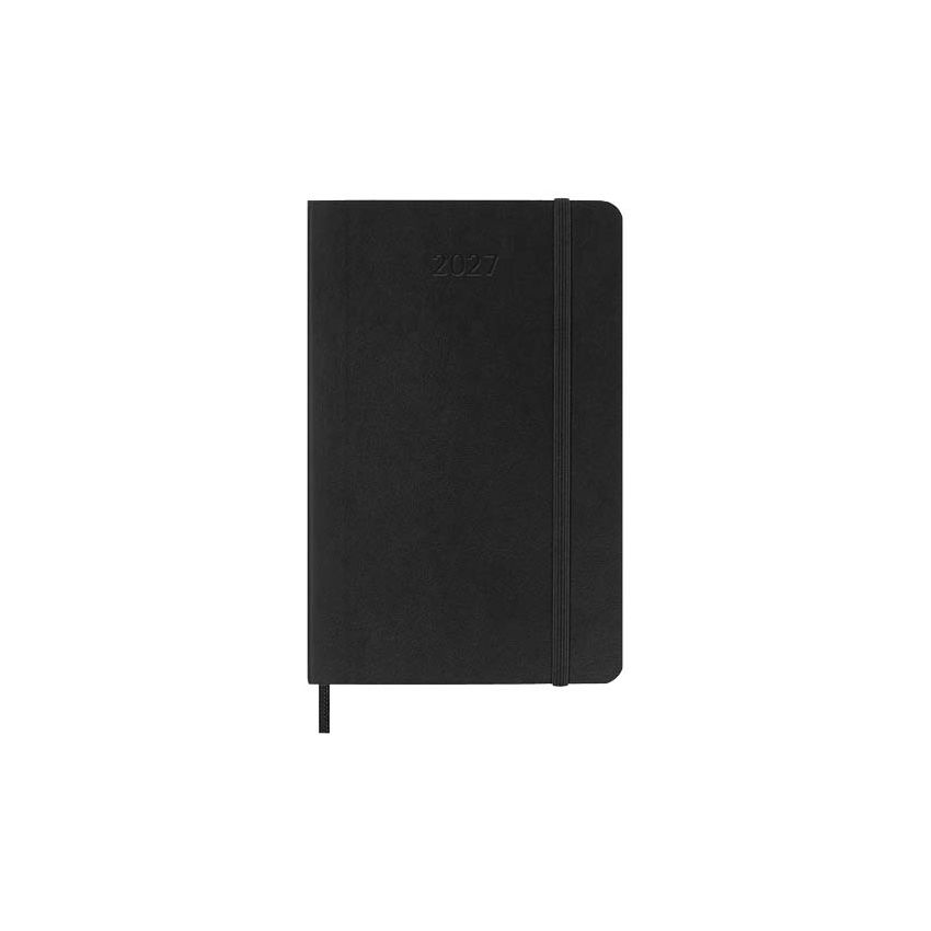 Agenda semanal de bolsillo de tapa blanda para 12 meses Moleskine
