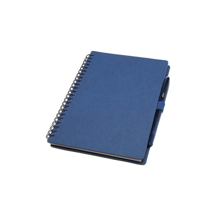 Conjunto de bloc de notas de tapa dura y bolígrafo reutilizable 