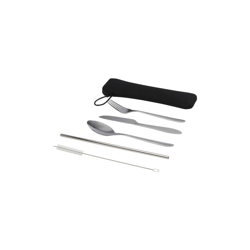 Set de cubiertos de acero inoxidable de 5 piezas 