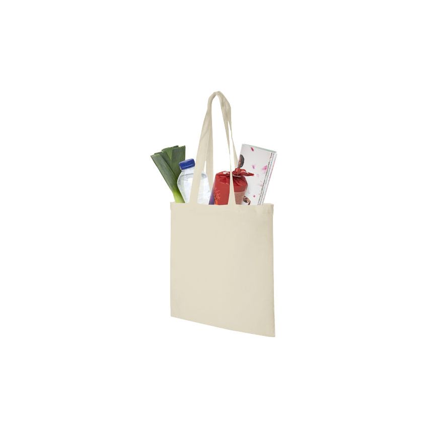 Bolsa de algodón 140 g/m² con asa larga 