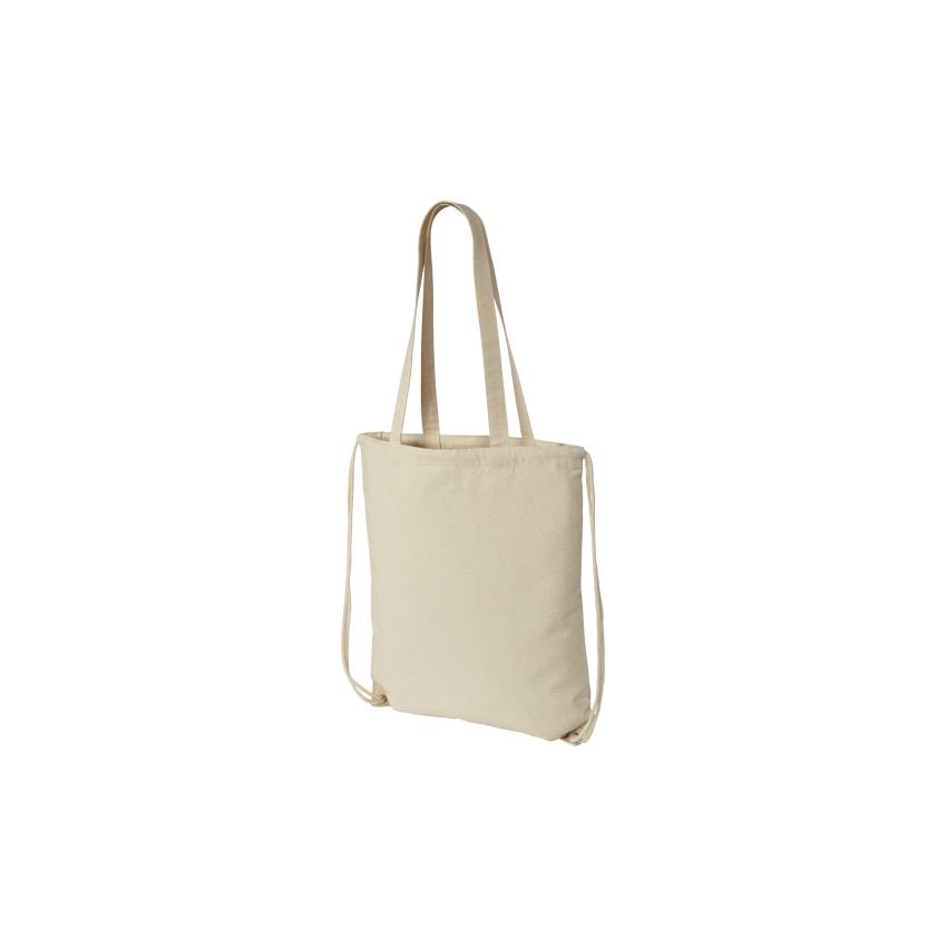 Mochila con cordones de algodón 240 g/m² 