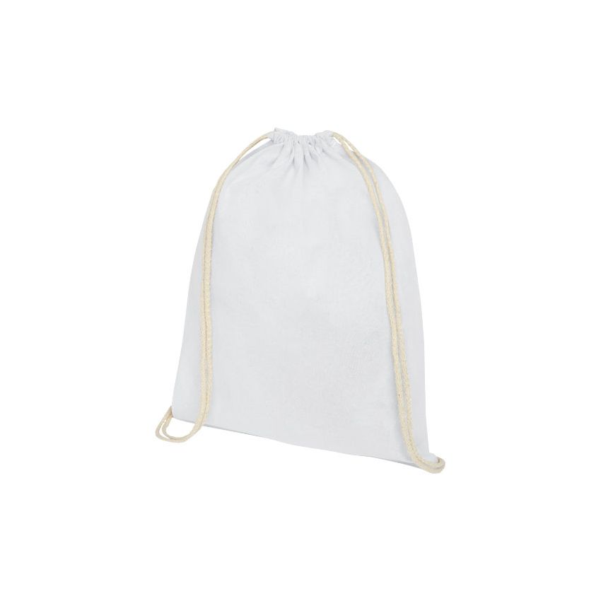 Mochila con cordones de algodón 140 g/m² 