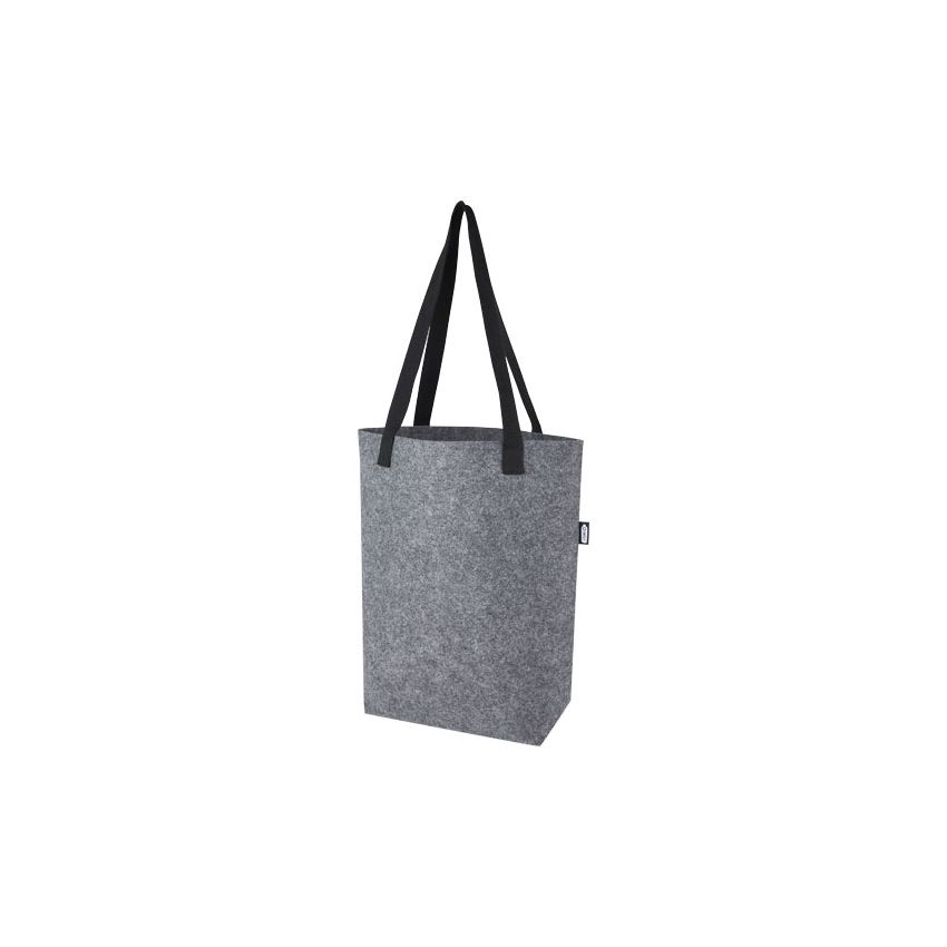 Saco de feltro reciclado de GRS com fundo largo de 12 L
