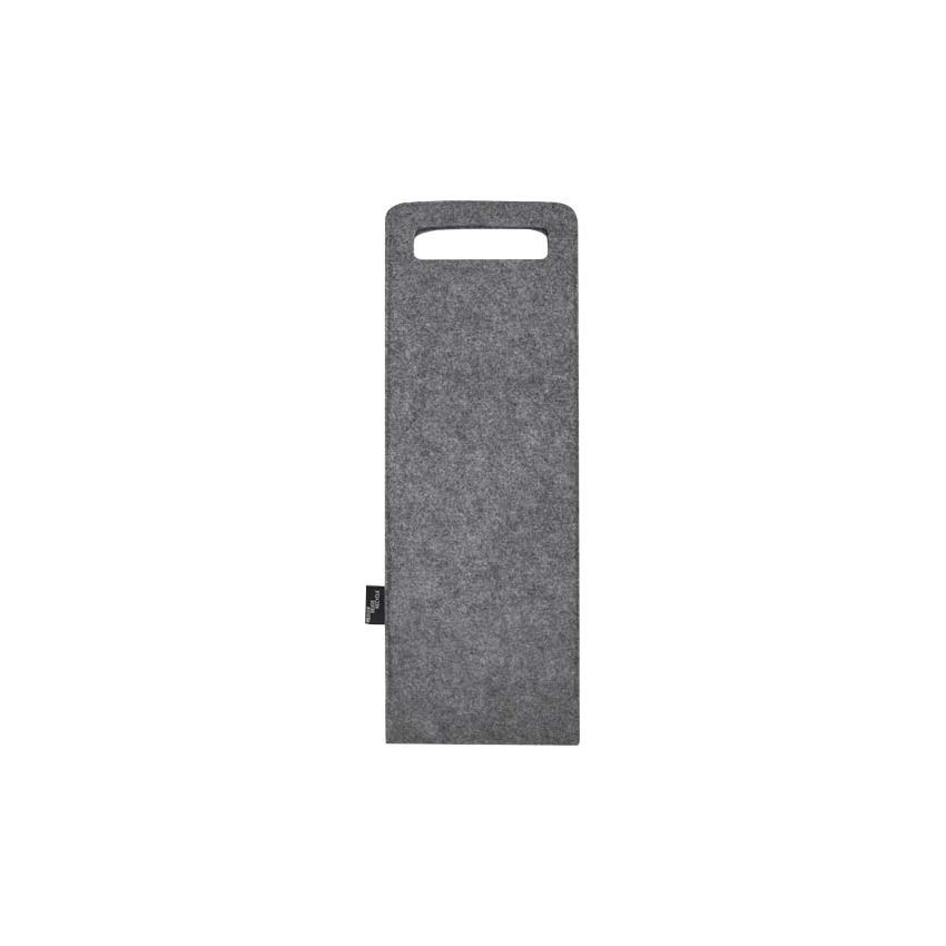 Saco para vino de fieltro reciclado GRS de 75 cl 