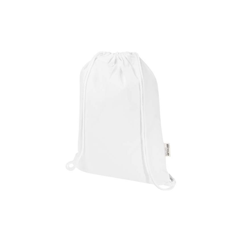 Saco con cordón reciclado GRS 140 g/m² de 5 L 