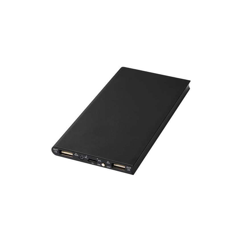 Batería externa de aluminio de 8000 mAh 
