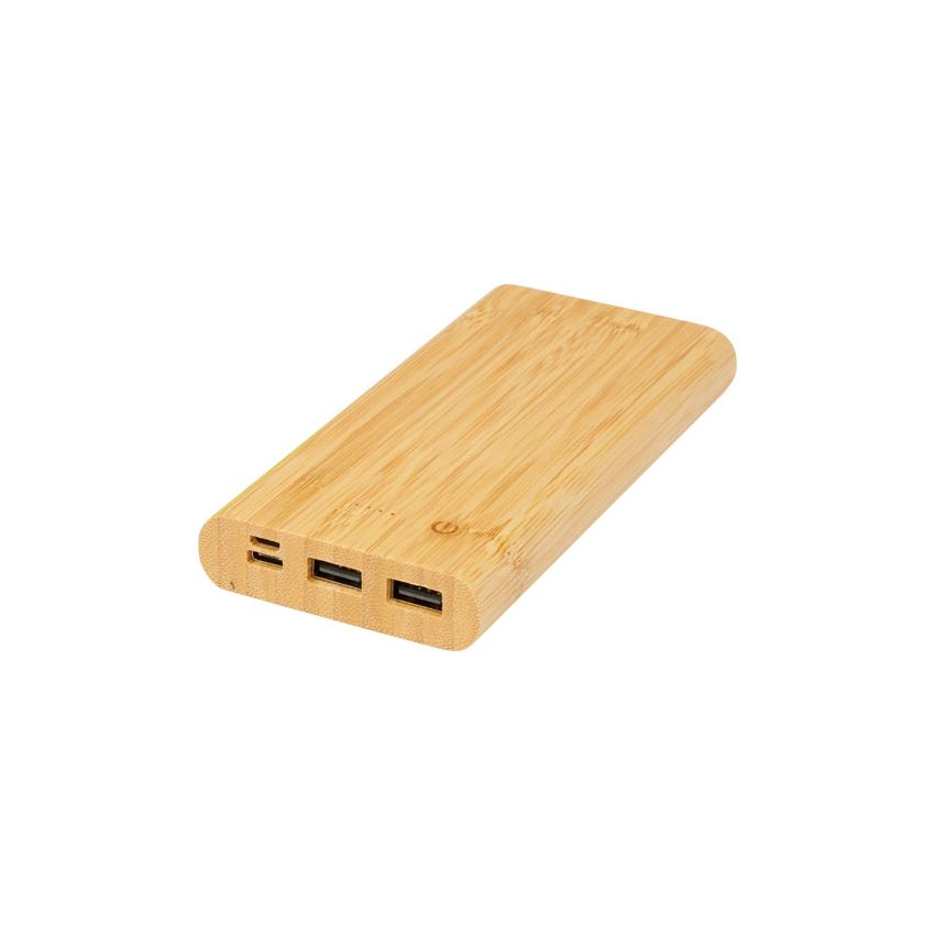 Powerbank de 10.000 mAh de bambú 
