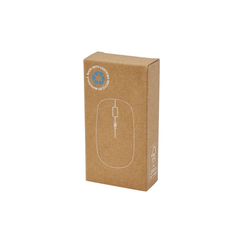 Ratón inalámbrico de plástico reciclado RCS 
