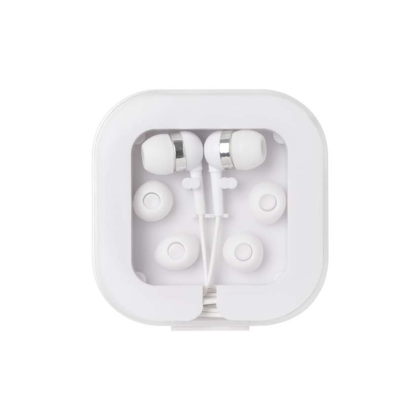 Auriculares Tipo C con cables con caja de almacenamiento de plástico reciclado