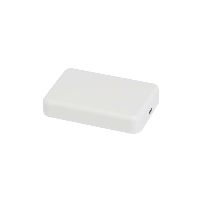 Powerbank magnético inalámbrico de 10.000 mAh y 15 W con PD de 20 W - fabricado en plástico reciclado