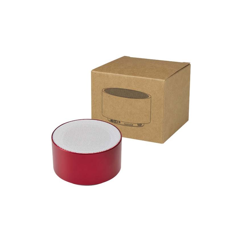 Altavoz Bluetooth® inalámbrico de 3 W de aluminio reciclado 