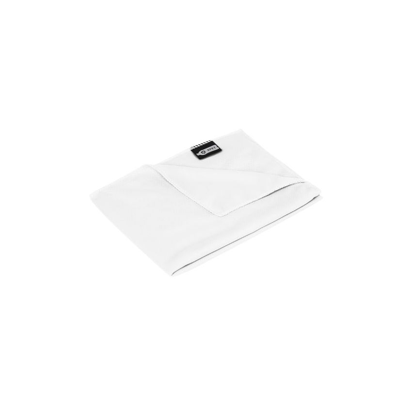 Toalla refrescante deportiva de RPET reciclado con bolsa de 80 x 30 cm 