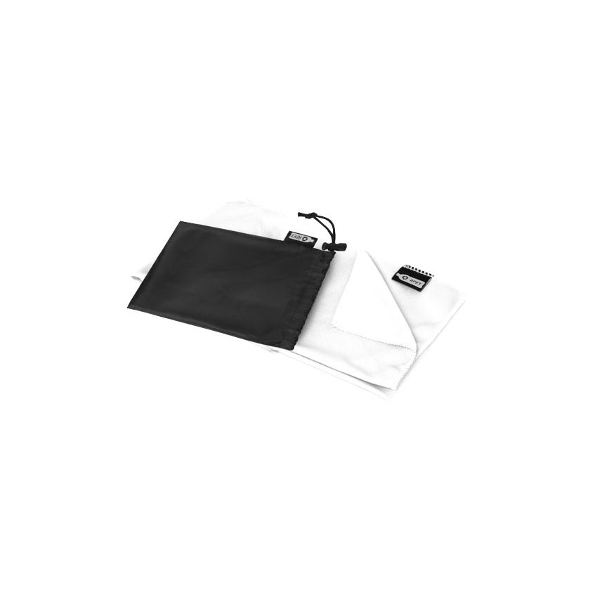 Toalla refrescante deportiva de RPET reciclado con bolsa de 80 x 30 cm 