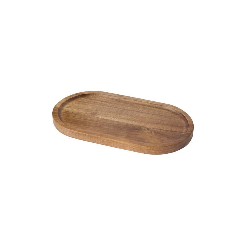 Bandeja de servir de madera de acacia 