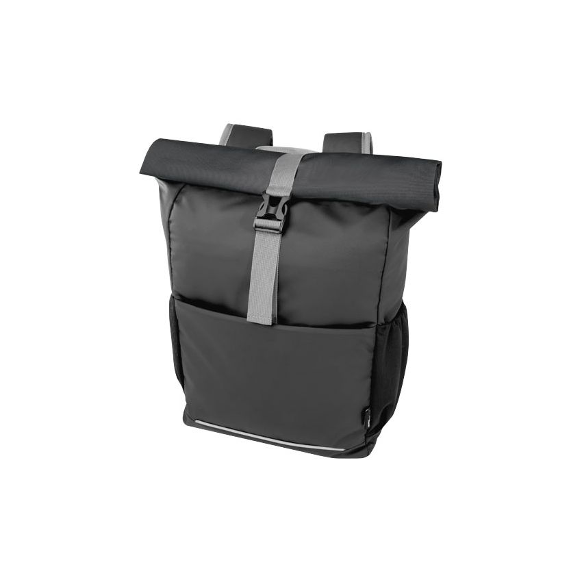 Saco de bicicleta impermeable reciclado GRS de 20 L con cierre enrollable de 15