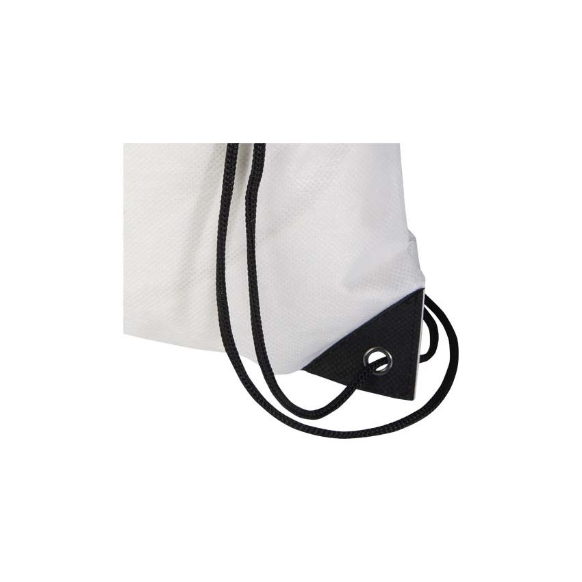 Saco con cordones no tejido reciclado GRS de 5 L 