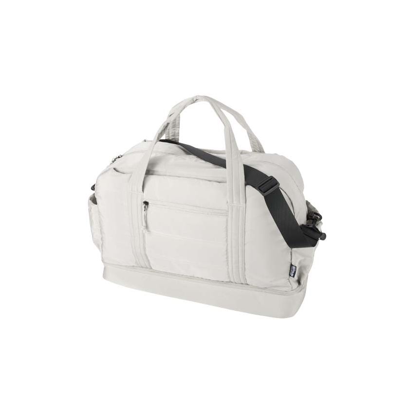 Recycled GRS canvas bag with insulated bottom 30L 