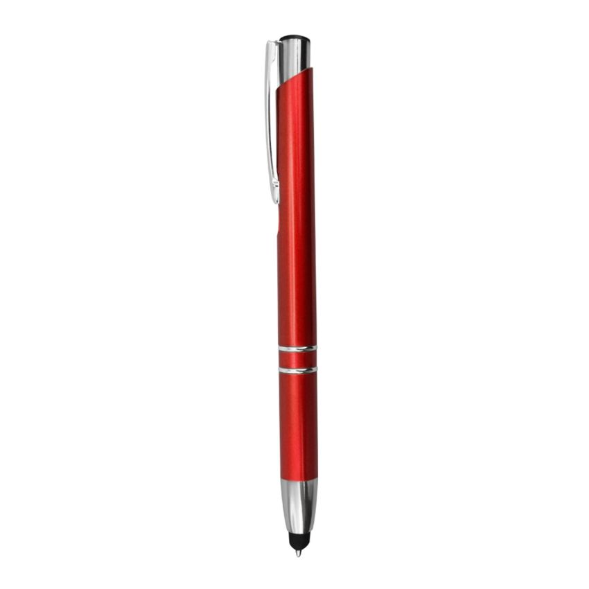 Strix Bolígrafo de plástico, con touch y clip de metal