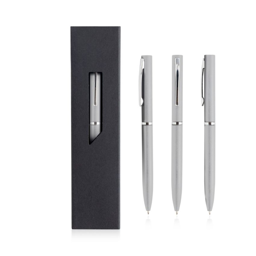 Bolígrafo Twistal de metal, estuche de regalo