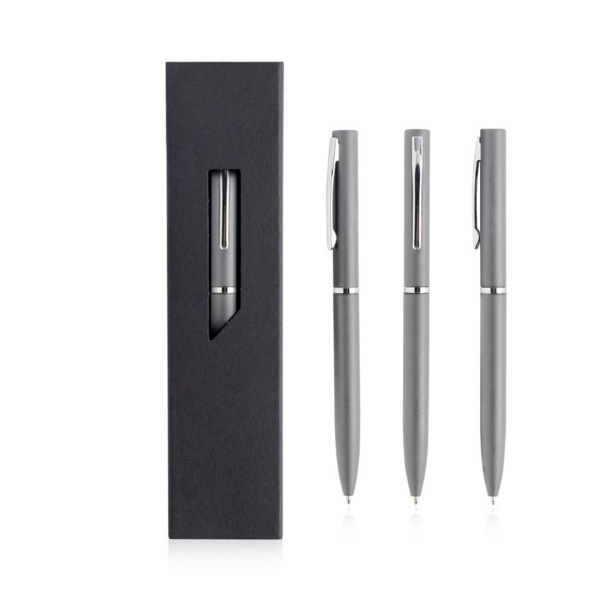 Bolígrafo Twistal de metal, estuche de regalo