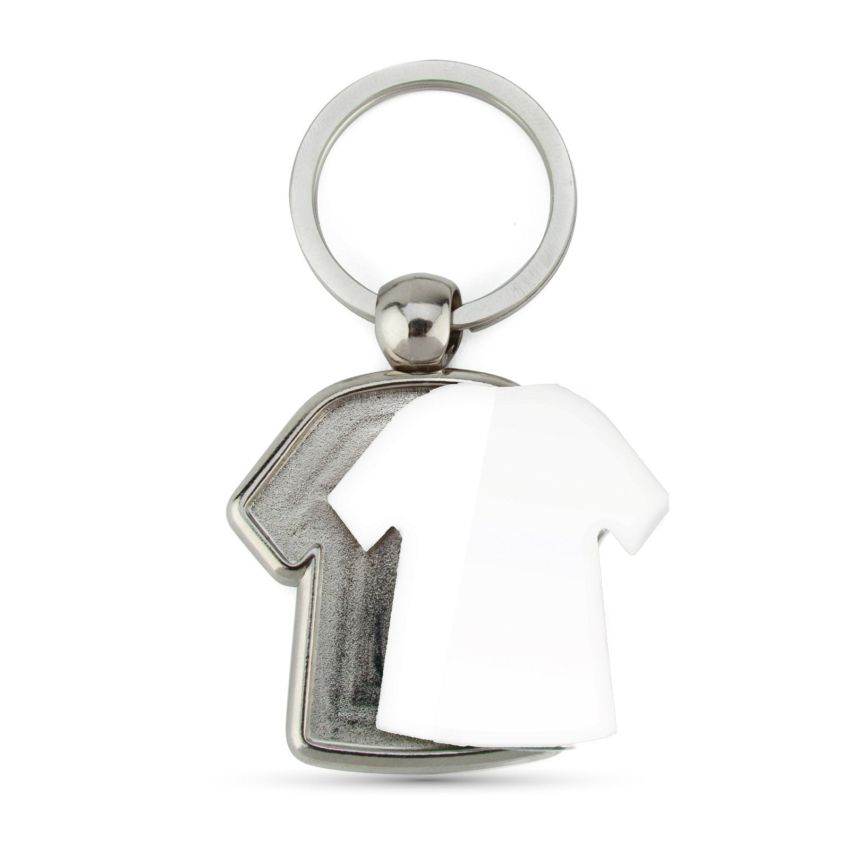 MX-D Llavero MX-D formato camiseta con 2 caras, metal