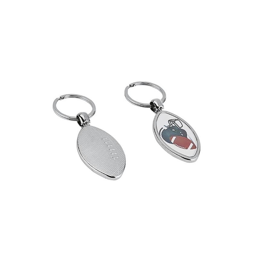 MRB Llavero RB bola de rugby, 1 cara (43x24mm)