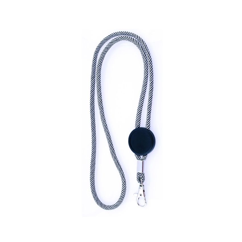 Cordón Treel de poliéster con ajuste y mosquetón