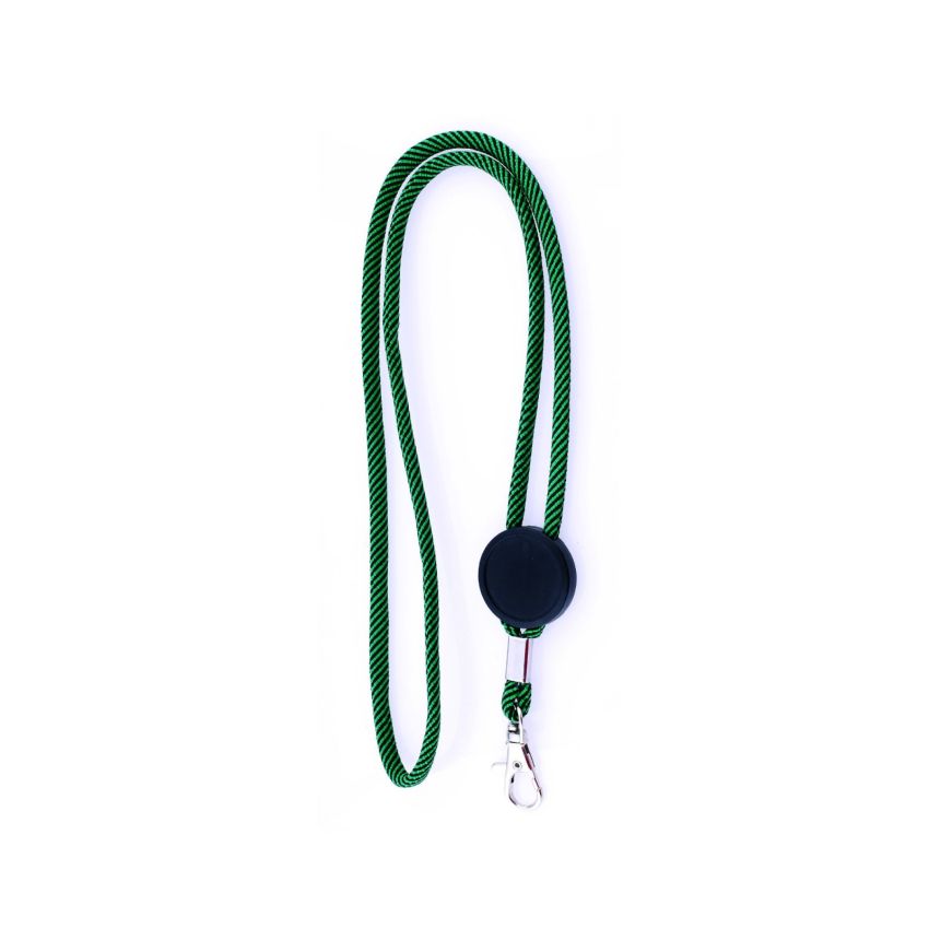 Cordón Treel de poliéster con ajuste y mosquetón